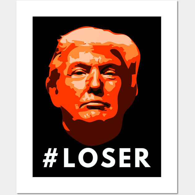 This Is What A LOSER Looks Like Wall Art by TJWDraws